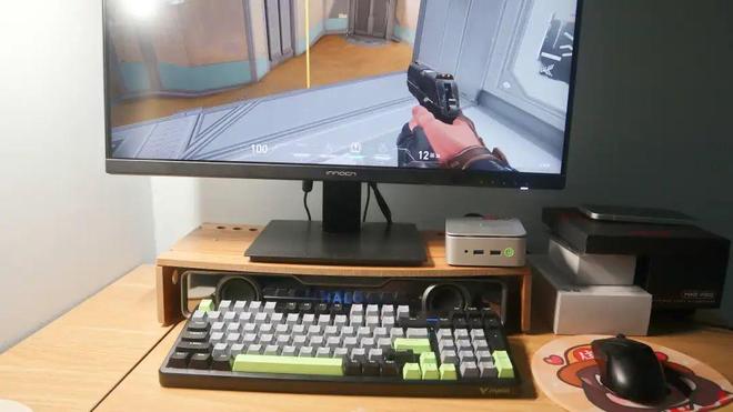 机械键盘测评：客制化与性价比的完美平衡开元棋牌雷柏V700DIY-98黑灰绿(图4)