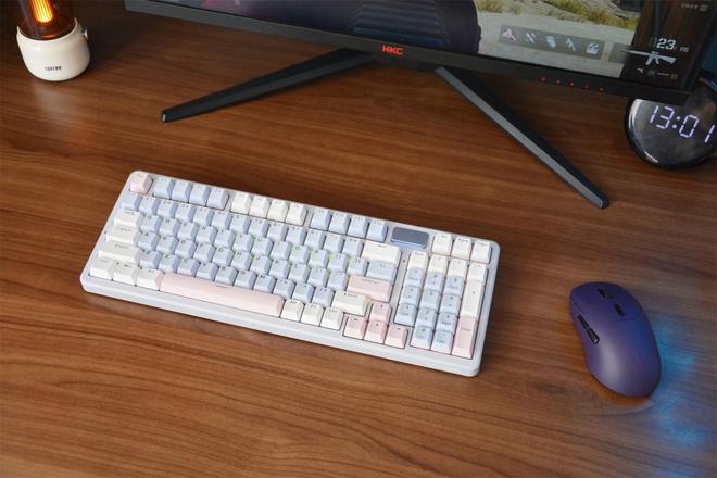 700DIY-98长续航版无线键鼠套装体验开元棋牌王炸组合雷柏VT9 MAX+雷柏V(图12)